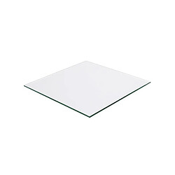 Perel Panneau en verre pour imprimante 3d (200 x 200 x 3 mm)