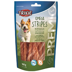 TRIXIE PREMIO Omega Stripes poulet 100 g pour chien 