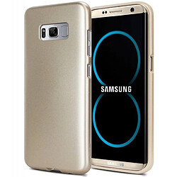 Mercury I-Jelly - Coque pour Samsung Galaxy S8 (Or) 