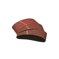 WOLFCRAFT 6 Bandes abrasives - Grain 120 - 76x457 mm