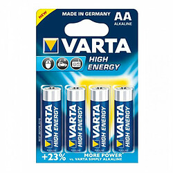 Pile Alcaline Varta AA LR06 1,5 V 2930 mAh High Energy 