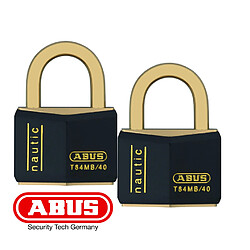 Cadenas Abus T84MB Twins spécial Marine