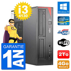 PC Fujitsu Esprimo E520 DT Intel i3-4130 RAM 4Go Disque Dur 2To Windows 10 Wifi · Occasion 