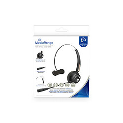 Avis Casque de bureau mono headset Bluetooth MediaRange MROS305