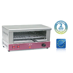 Toaster Professionnel - 505 x 250 x 80 mm - 1 étage - Large - Sofraca