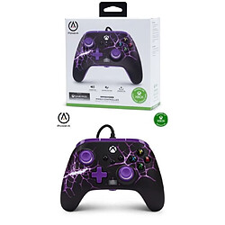 Power A Manette XBOX ONE-S-X-PC PURPLE MAGMA EDITION Officielle