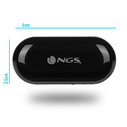 Oreillette Bluetooth NGS ELEC-HEADP-0338 300 mAh Noir pas cher