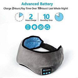 Acheter Universal Bluetooth Sleep Ecout Eye Mask In-Wireless casque sans fil pour le dortoir jiujiuso