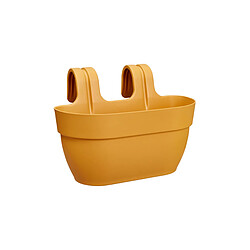 Avis Balconnière en plastique Elho Vibia Campana Easy Hanger Medium jaune miel - 36 x 24 x 26,5 cm