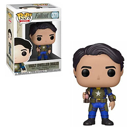 FUNKO - Figurine POP Fallout Vault Dweller avec Mentats Série 2 Exclusive Figurine Funko Pop! Fallout S2: Vault Dweller