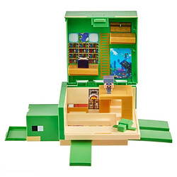 Mattel Minecraft - Coffret Tortue Transformee - Figurines DAction 