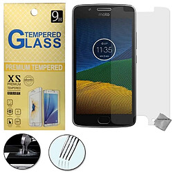 Htdmobiles Film de protection vitre verre trempe transparent pour Motorola Moto G5