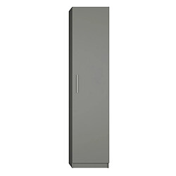 Inside 75 Ensemble de rangement pont 3 portes gris graphite mat largeur 230 cm