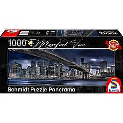 Schmidt Spiele Puzzle New York, Dark Night, 1000 pcs