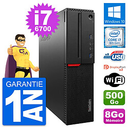 PC Lenovo ThinkCentre M800 SFF Core i7-6700 RAM 8Go Disque 500Go Windows 10 Wifi · Occasion 