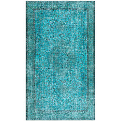 Vidal Tapis de laine 292x173 turquoise Ultra Vintage