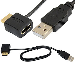 Adaptateur HDMI M / F