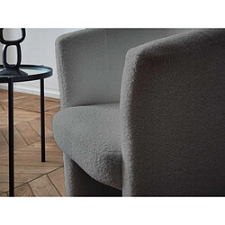 Acheter Lisa Design Kori - fauteuil cabriolet - en tissu bouclette tendance