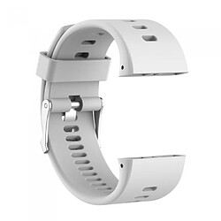 Wewoo Bracelet pour montre connectée Dragonne Sport en silicone POLAR V800 Blanc 