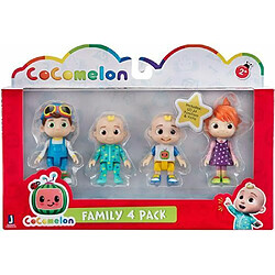 Pack 4 figurines CoComelon 