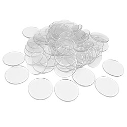 Acheter 100pcs jetons de poker pièces de casino approvisionnement jeux de famille accs clear