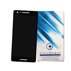 Visiodirect Ecran complet pour NOKIA 2.1 TA-1080, TA-1092, TA-1084, TA-1093, TA-1086 argent Grey/Silver 5.5"" écran LCD + vitre tactile 