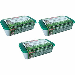 ZOLUX Herbe à chat dépurative naturelle (Lot de 3). Herbe à chat dépurative naturelle (Lot de 3)