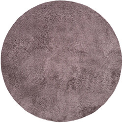 Hadorn Tapis shaggy 185x185 Violet Luzern 