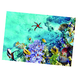 Aquarium Fond Fish Tank Papier Peint Autocollant Fond Décor 122x46cm