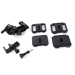 Wewoo Kit d'accessoire pour Gopro HERO 4 / 3+ / 3/2/1 Kit de fixation à clips universel