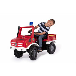 Rolly Toys rollyUnimog Fire Truck avec frein et lumières pas cher