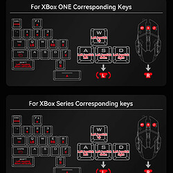 Universal Ensemble de convertisseur de clavier et de souris, adaptateur de clavier et de souris de jeu Programmable Combo pour PS3, PS4, Xbox 360 et Switch pas cher