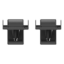 Acheter Norstone Bookshelves Wall Mount Noir - Support pour Enceinte (la paire)