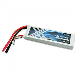 Amewi Batterie LiPo 3S AM Racing 11.1V 5000mAh 40C pour Bateau Alpha et Voiture RC 