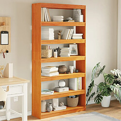 Maison Chic Armoire de livres - Bibliothèque - Séparateur de pièce 100x30x199,5 cm bois de pin -GKD58462