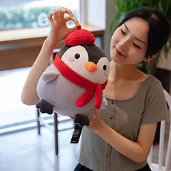 Acheter Universal Peluche pingouin kawaii peluche pingouin avec chapeau jouet bébé compagnon oreiller douceur animal poupée enfant fille cadeau d'anniversaire | peluche animaux