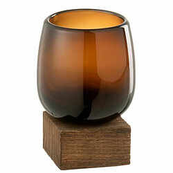 Paris Prix Vase sur Pied Design Bezu 14cm Marron 