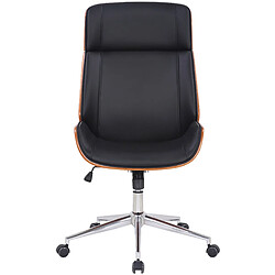 Non Chaise de bureau Varel simili cuir