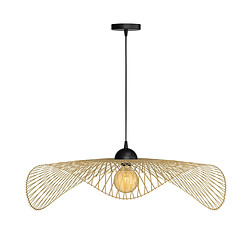 Rendez Vous Deco Suspension Jipi en bambou avec fil noir D75cm