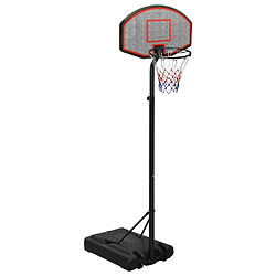 vidaXL Support de basket-ball Noir 237-307 cm Polyéthylène 