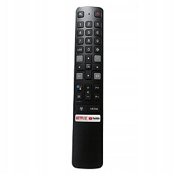 GUPBOO Télécommande Universelle de Rechange pour TCL Remplacé Smart TV Télécommande RC901V FM