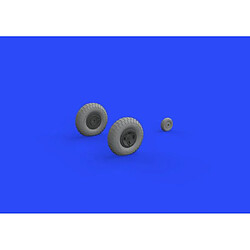 Spitfire Mk.IX wheels 4spoke w/pattern for Tamiya- 1:32e - Eduard Accessories 