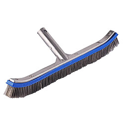 18""balai de tête de brosse outils de nettoyage de fil d'acier inoxydable de brosse de fil de piscine