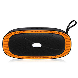 Yonis Enceinte Bluetooth Bicolore TWS Autonomie 5h Enceinte Bluetooth Bicolore Avec Poignée Support TWS Fonctions Multiples Autonomie 5h Orange YONIS