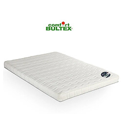 Acheter Inside 75 Canapé convertible express AMAZONE matelas 120cm comfort BULTEX® 12cm cuir vachette parme