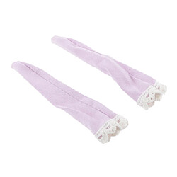 1/6 Violet Bas Chaussettes Dentelle Pour BJD Blythe Poupées Vêtements Accessoires