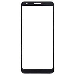 Wewoo Écran avant avec lentille en verre pour Google Pixel 3a noir