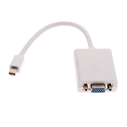 Mini Dp à Vga 1080p Port D'affichage à Vga Mâle à Femelle Pc Adaptateur Convertisseur