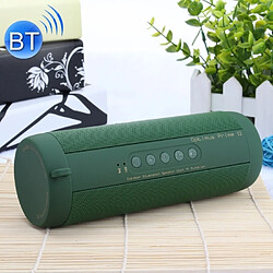 Wewoo Enceinte Bluetooth étanche Haut-parleur stéréo T2 3ATM étanche, avec microphone et DEL intégrés crochet suspendu, prise en charge des appels mains libres carte TF, distance Bluetooth: 10 m (Vert) 