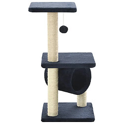 Avis Arbre à chat avec griffoirs,niche pour chat en sisal 65 cm Bleu foncé -MN38346